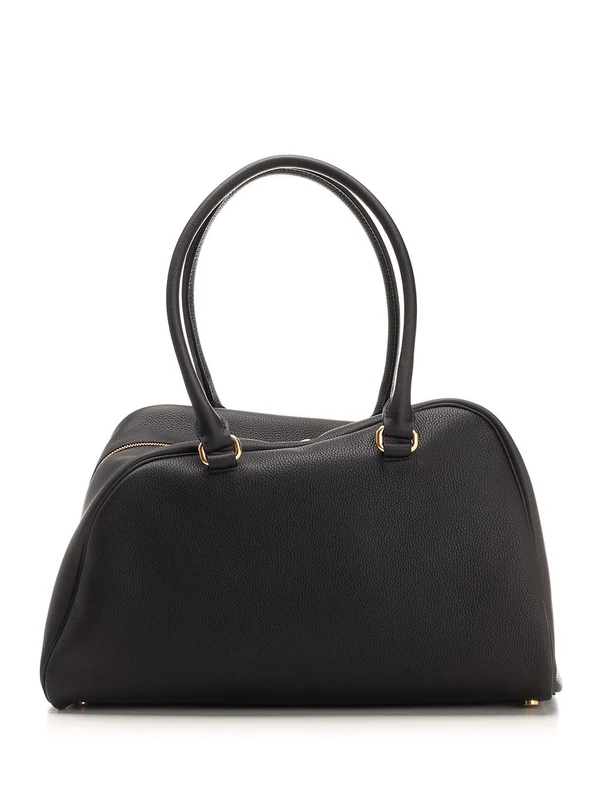 Shield Twin Grain Leather Large Tote Bag - Image 3