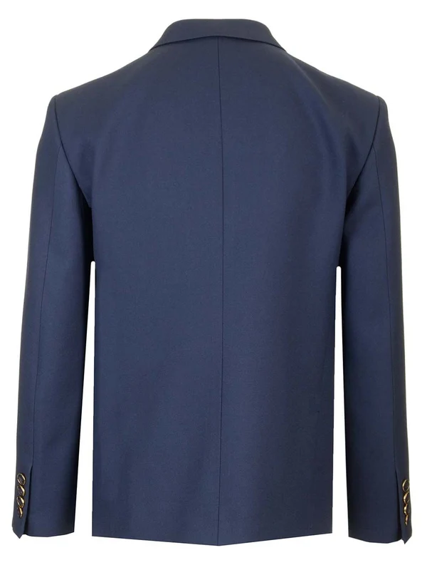 Gabardine Wool Tailored Jacket - Image 2