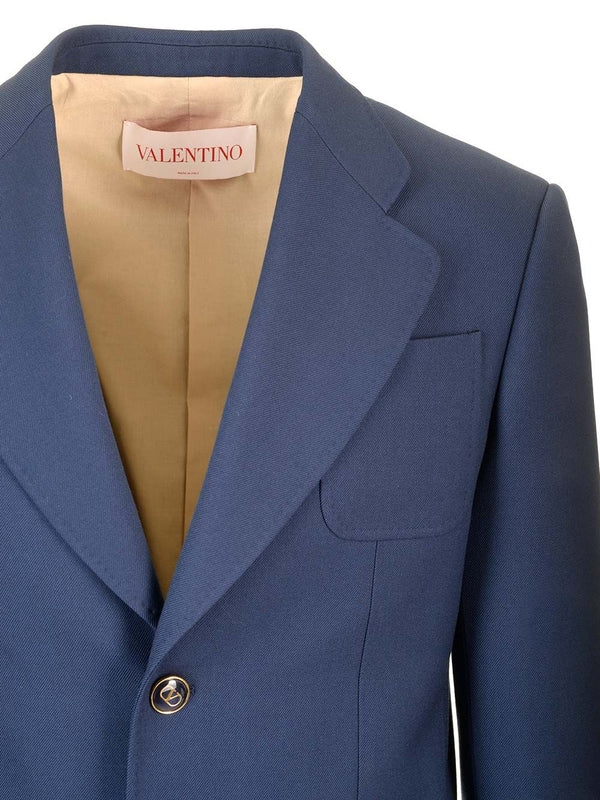 Gabardine Wool Tailored Jacket - Image 3