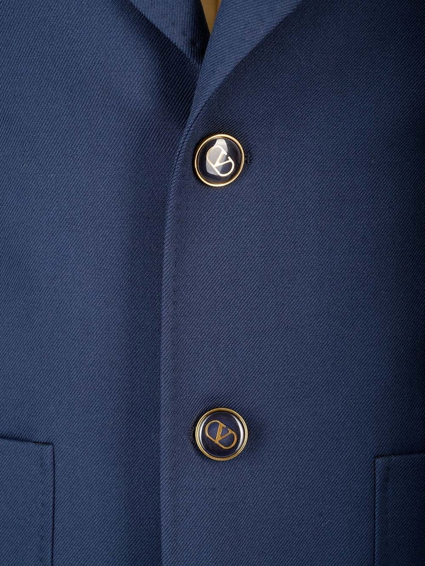 Gabardine Wool Tailored Jacket - Image 5