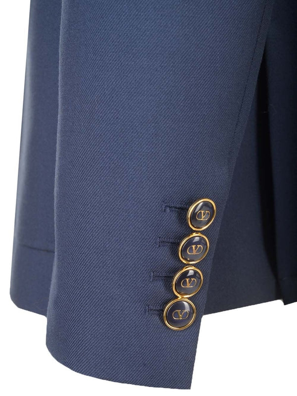 Gabardine Wool Tailored Jacket - Image 7