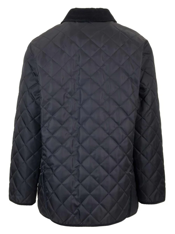 V Logo Quilted Nylon Jacket - Image 2