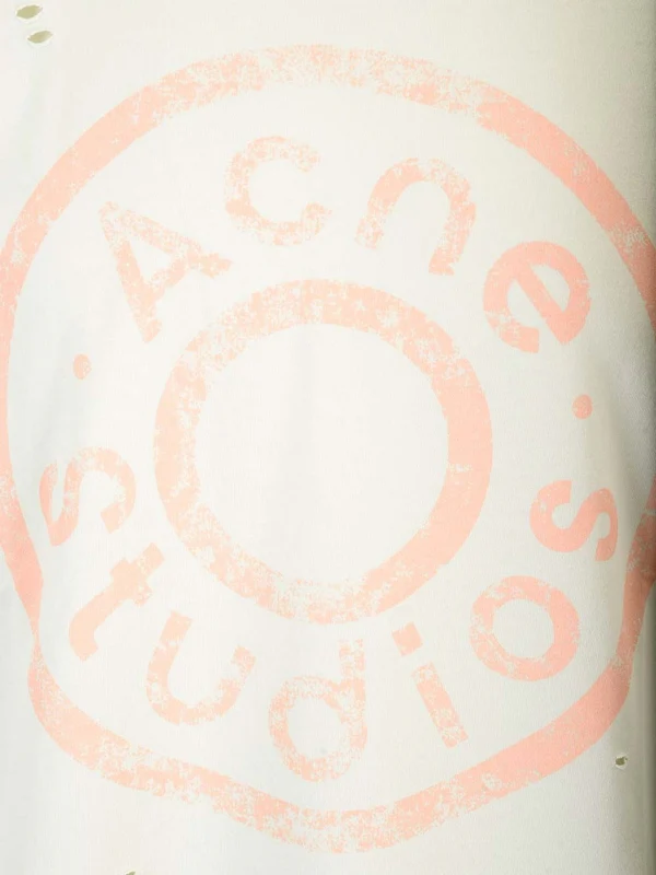Distressed Logo Printed Short-sleeve T-shirt - Image 3