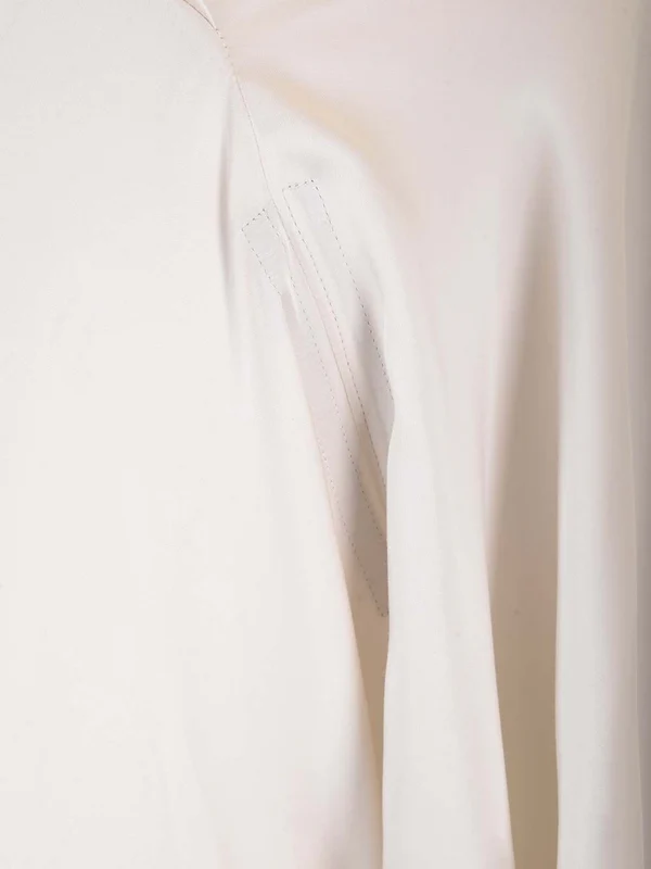 Charmeuse Draped Blouse - Image 6