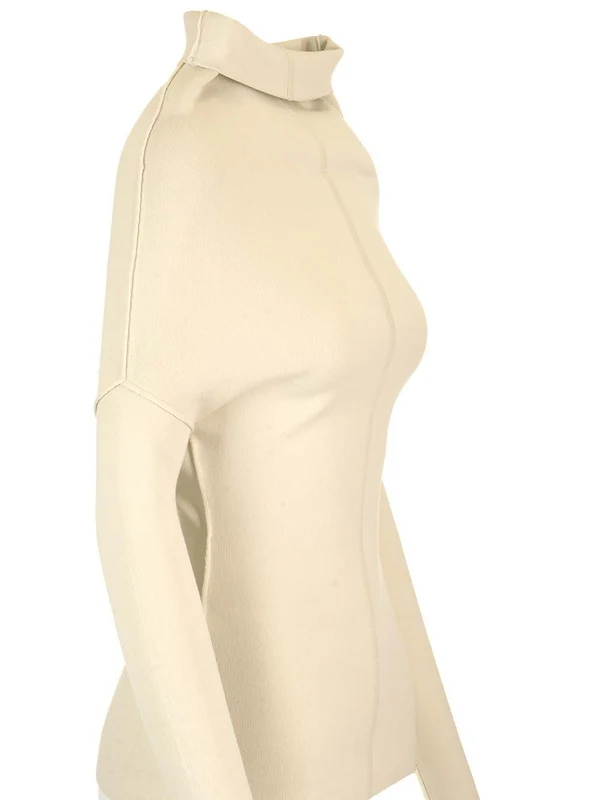 Hollywood Draped Long-sleeve Top - Image 3