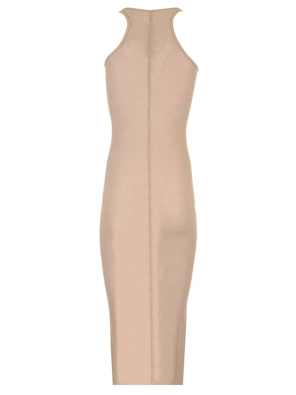 Ribbed Jersey Long Dress - Image 2