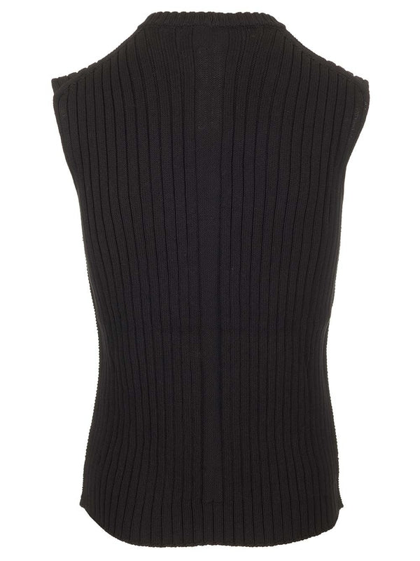 Hollywood Cotton Knit Vest - Image 2