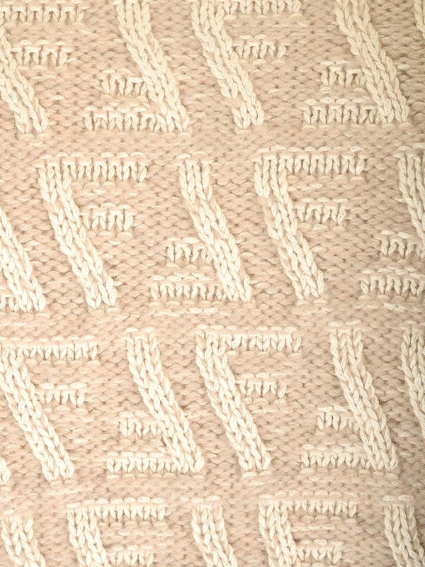 FF Jacquard Pattern Polo Shirt - Image 4