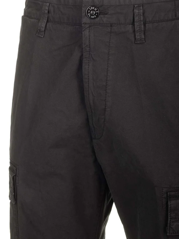 Wappen Patch Cotton Trousers - Image 4