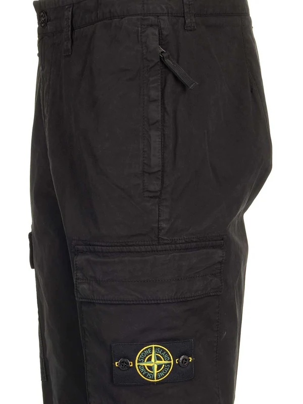 Wappen Patch Cotton Trousers - Image 5