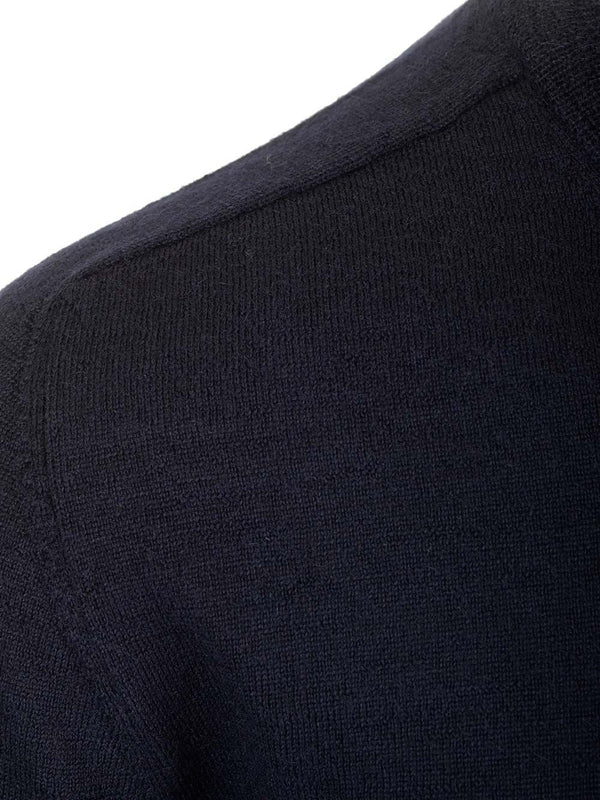 Elbow Patch Crewneck Wool Sweater - Image 4
