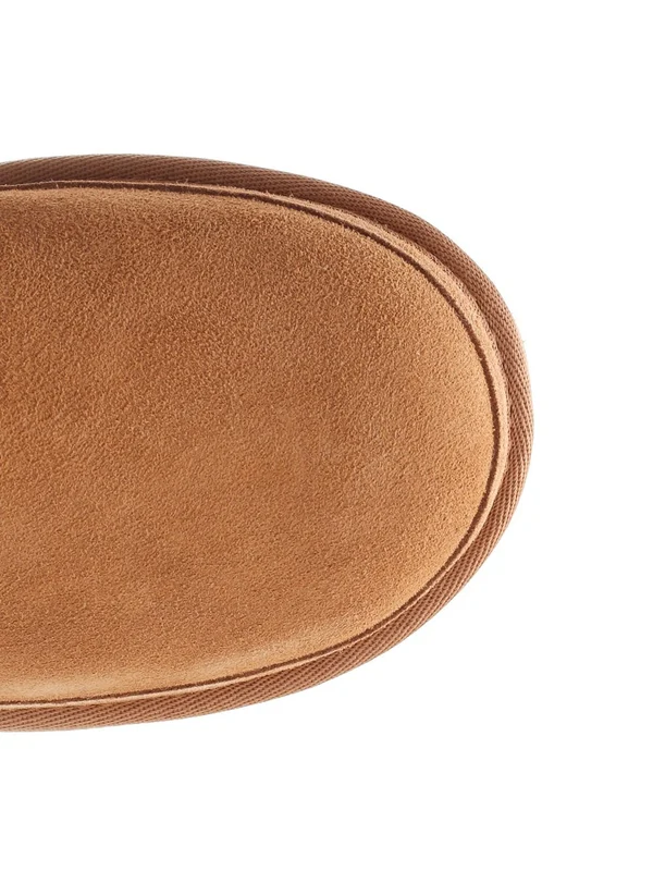 Platform Suede Ankle Boots - Image 4