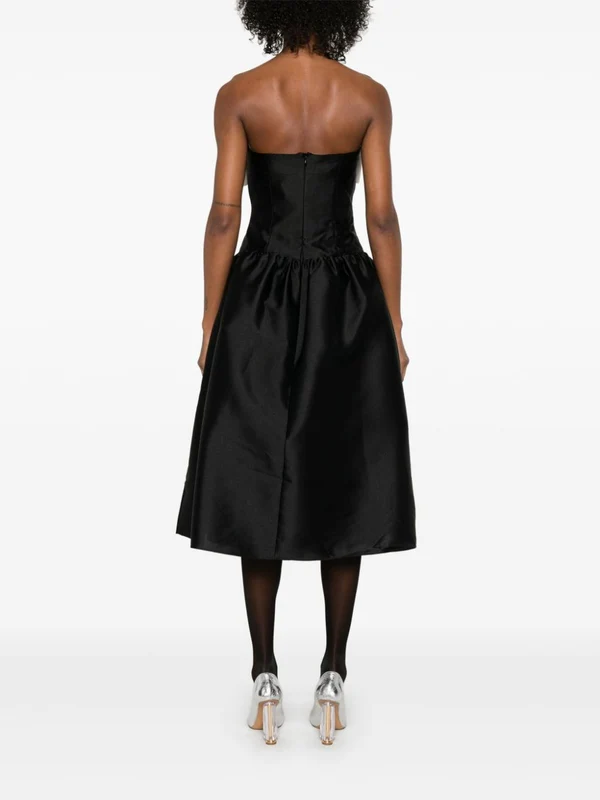 Bow Detail Tube Top Dress - Image 4