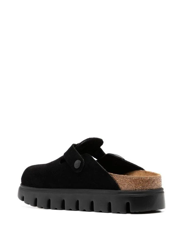 Boston Chunky Suede Mules - Image 2