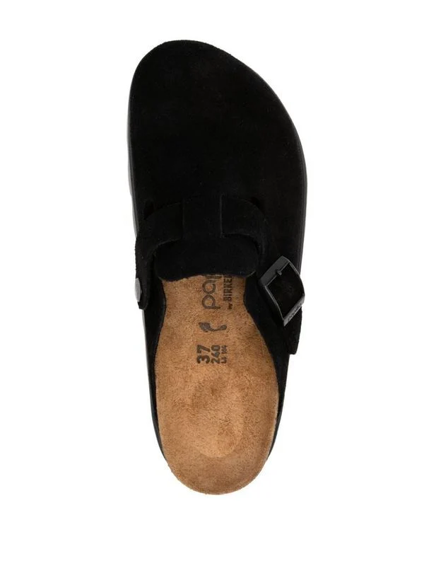 Boston Chunky Suede Mules - Image 4
