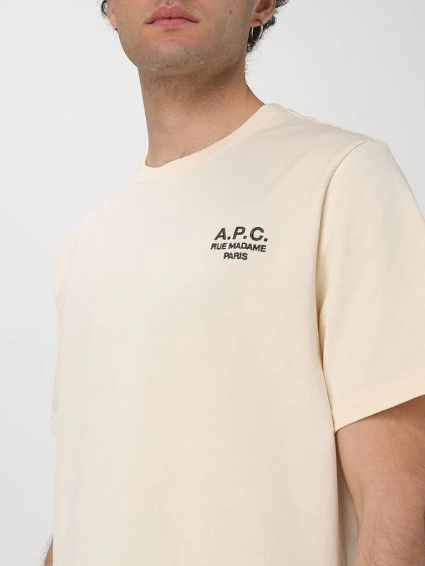 Logo Printing Cotton Short Sleeve T-shirt - Image 5