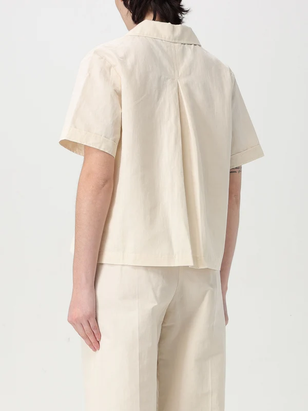 Maeva Cotton Short Sleeve Shirt - Image 3