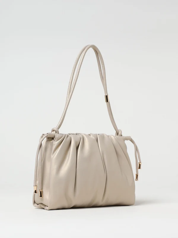 Ninon Logo Gathering Detail Shoulder Bag - Image 2