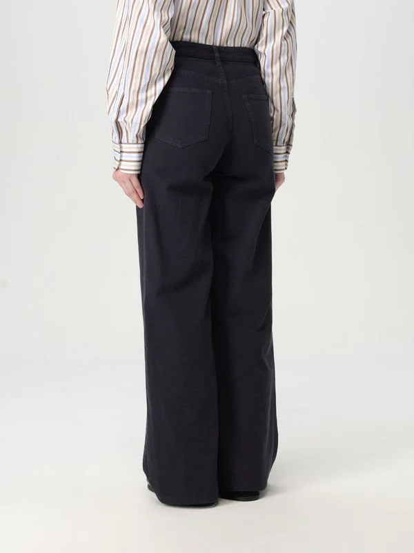 Elizabeth Wide Denim Pants - Image 4
