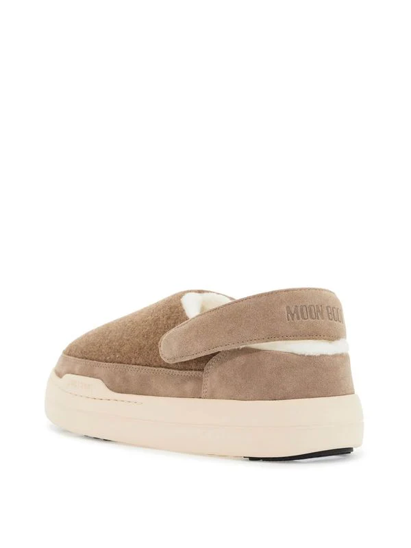 Suede Felt Sandals - Image 3