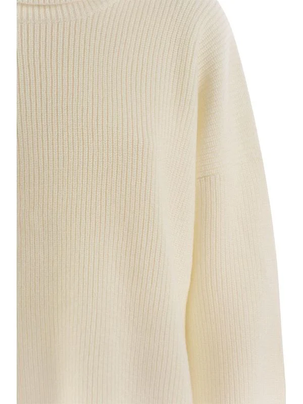High-Neck Wool Blend Knit - Image 4