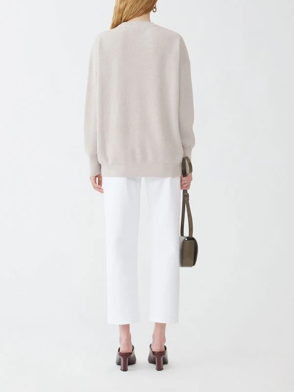 Crewneck Wool Silk Knit - Image 3