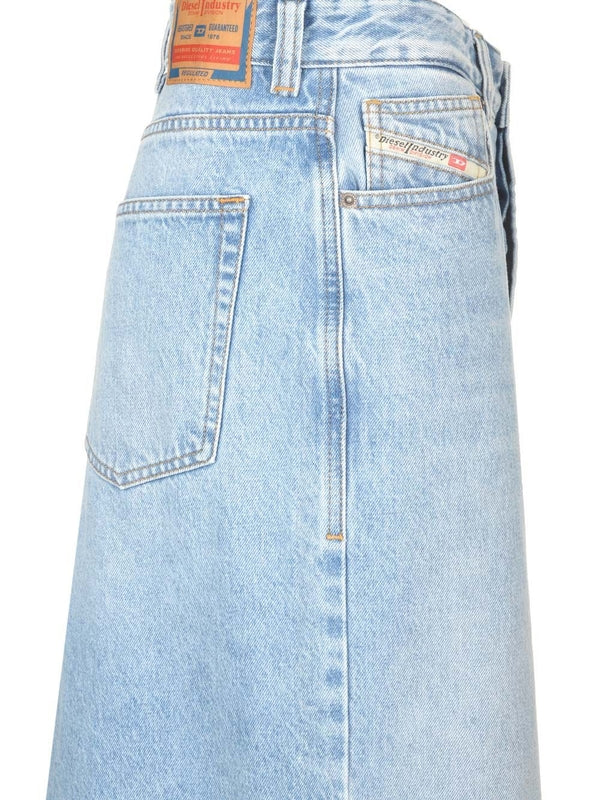 De Pago Denim Long Skirt - Image 4