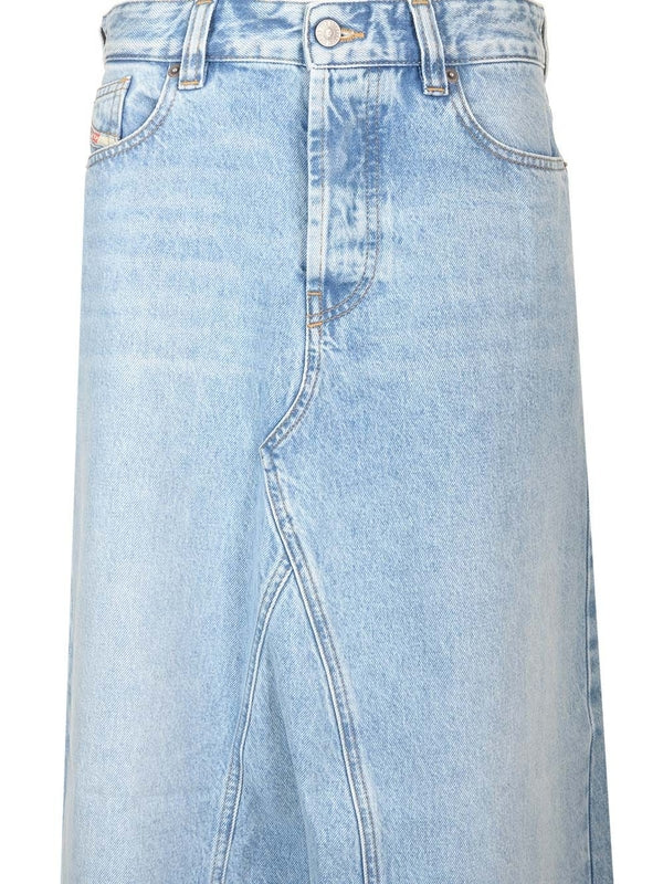 De Pago Denim Long Skirt - Image 5
