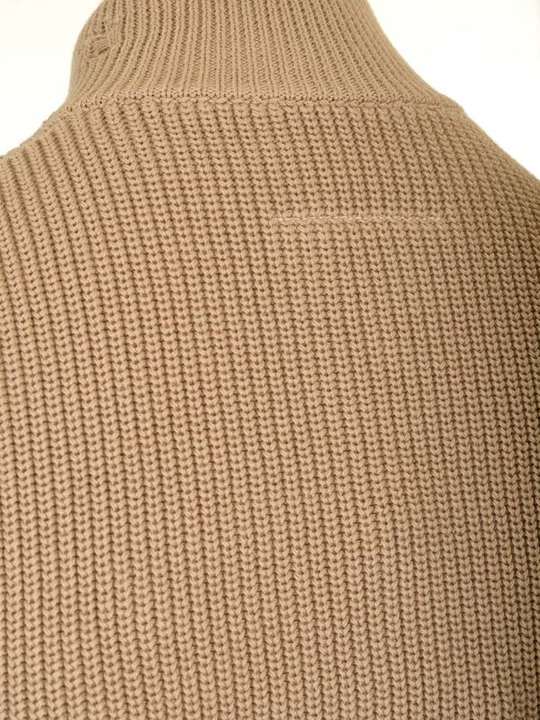 Distressed Zip-up Knit Cardigan - Image 7