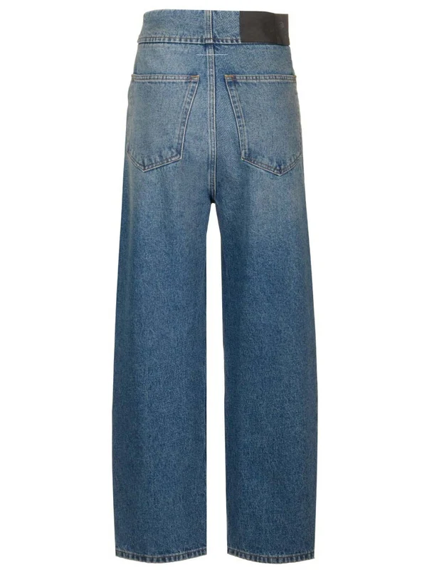 PANTS 5 POCKETS WITH BUTTONS Denim Pants - Image 2