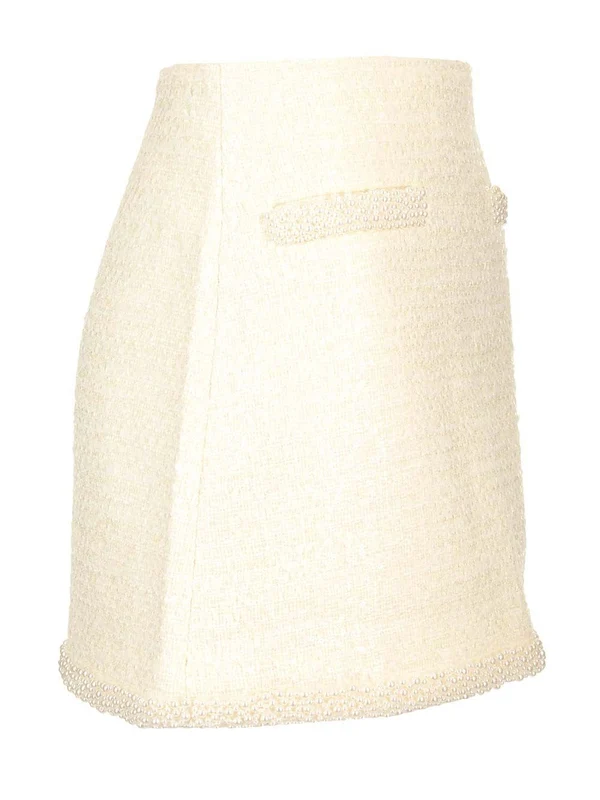 boucle mini skirt Skirts - Image 3