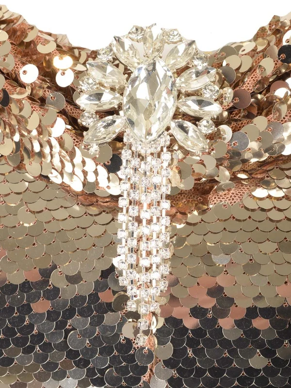 Sequin Off-shoulder Mini Dress - Image 5