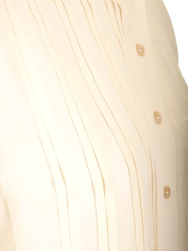 Pleated Ruffle Blouse - Image 3