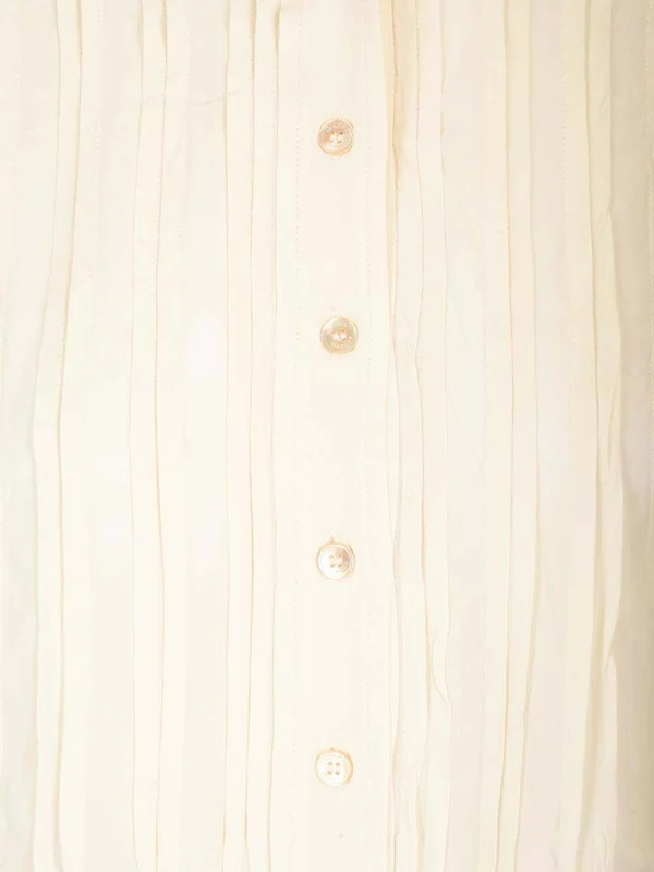 Pleated Ruffle Blouse - Image 4