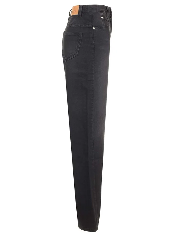 "Lemony" high-waisted jeans Denim Pants - Image 3