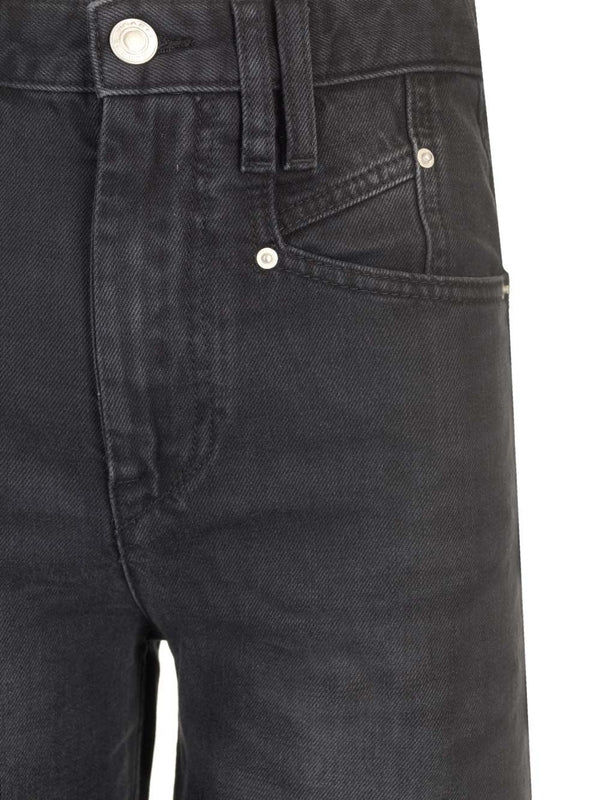 "Lemony" high-waisted jeans Denim Pants - Image 5