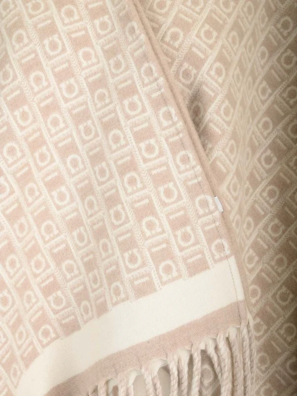 Jacquard wool cape Cape - Image 5