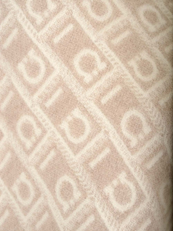 Jacquard wool cape Cape - Image 6