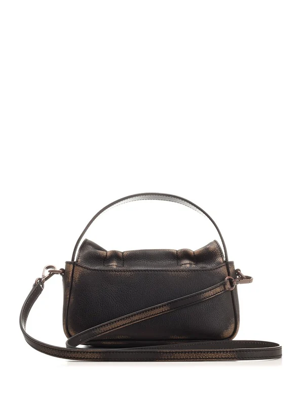 Multi-pocket Micro Leather Tote Bag - Image 3