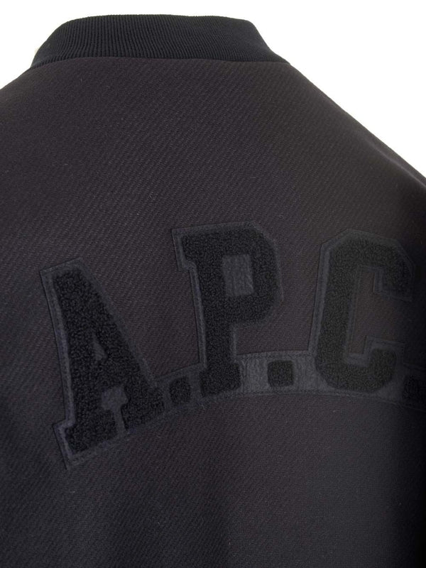 Micky Wool Blend Bomber - Image 6