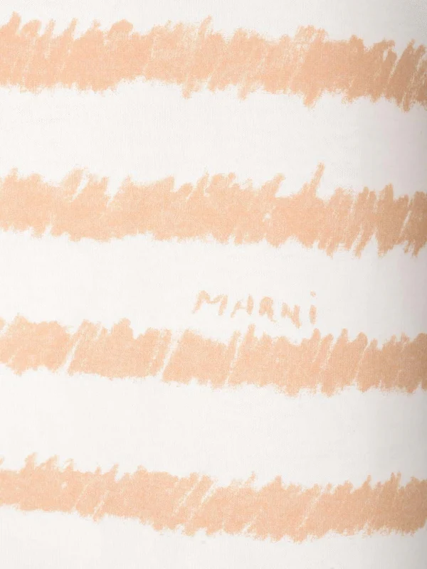 Stripe Printed Short-sleeve T-shirt - Image 4