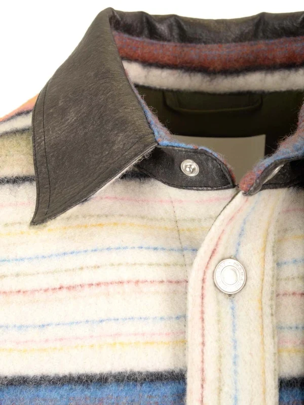 Duncan Stripe Wool Jacket - Image 5