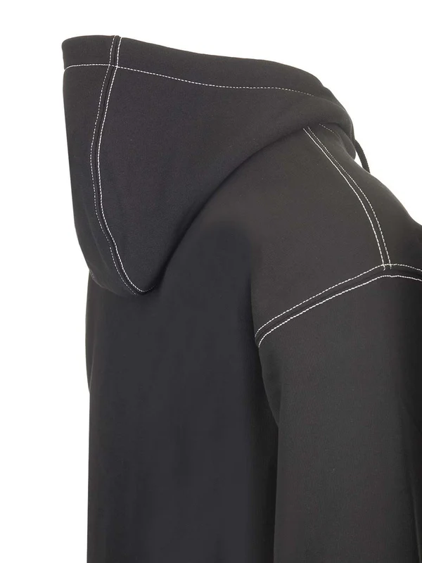 Embroidered Logo Cotton Hoodie - Image 4