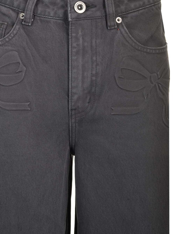 Wide-leg Denim Pants - Image 5