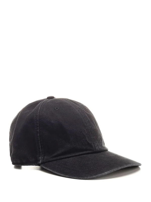 Embroidered Logo Cotton Baseball Cap - Image 2