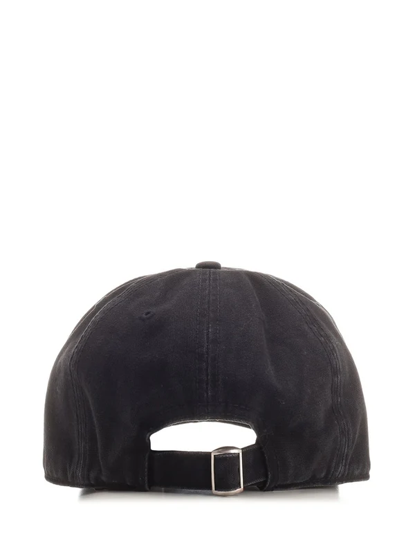 Embroidered Logo Cotton Baseball Cap - Image 3
