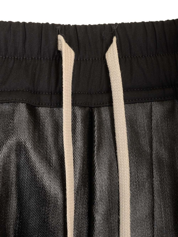 Coated Denim Cargo Shorts - Image 4