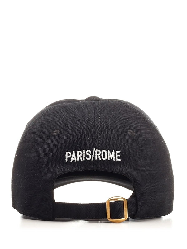 Chez Logo Embroidered Baseball Cap - Image 3