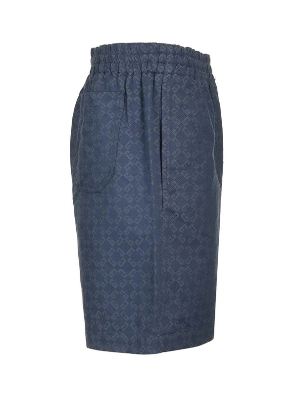 All-over Monogram Pattern Shorts - Image 3