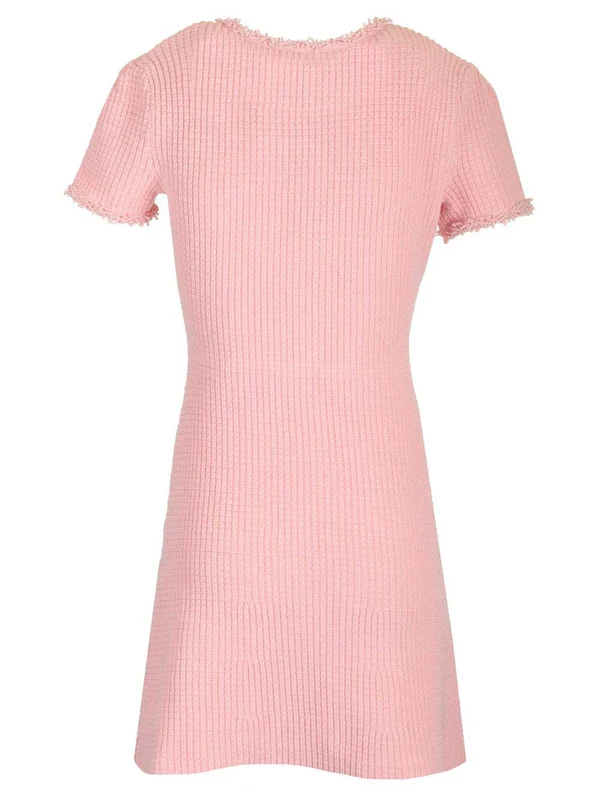 Bouclé Mini Dress - Image 2